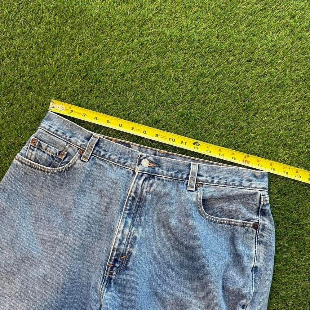 Levi's 560 loose fit straight leg blue jeans 36x32